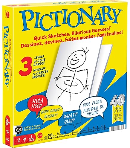 Amazon.com: Pictionary, the Classic Game of Quickdraw