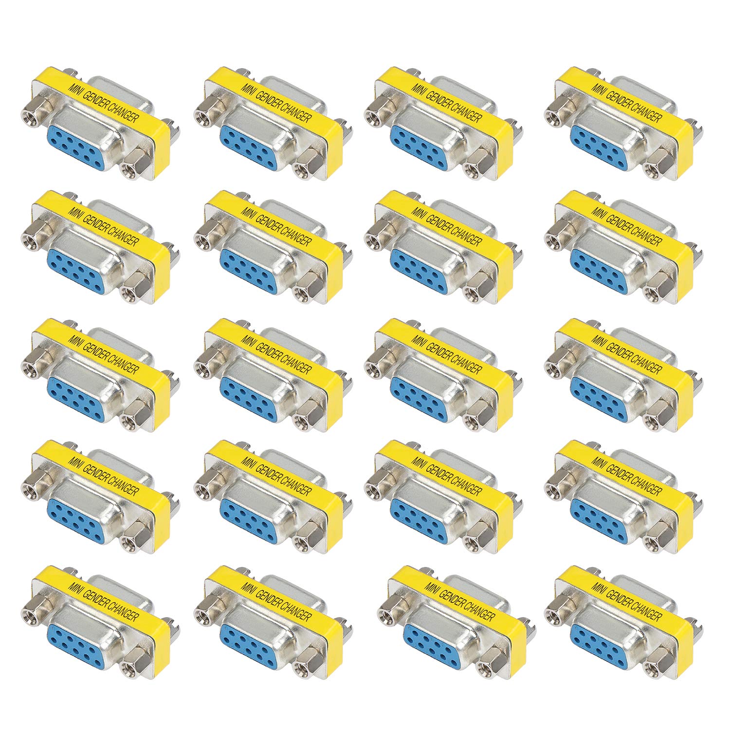 abcGoodefg 9 Pin RS-232 DB9 Female to Female Serial