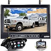 RV Backup Camera Wireless Easy Install: Plug & Play for Furrion Pre-Wired RVs - 7″ HD Touch Key Monitor, 1080P DVR, 4-Channel