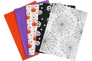BOBOBAG 100 Sheets Halloween Tissue Paper for Gift Bags,14"X20" Orange Tissue Paper Purple Pumpkin Spider Various Designs for Halloween Paper Art Deco.