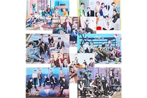 DYLLGL 8 Pcs Kpop Stray Kids All in Poster, Bang Chan, Lee Know, Changbin, Hyunjin, Han, Felix, Seungmin，I.N Wall Decoration Wall Sticker Wall Decal Collection (Style 2)
