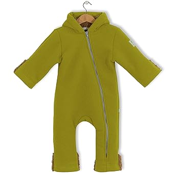 bubble.kid berlin - Unisex Baby Mädchen Jungen Herbst Winter Anzug Overall Einteiler Jumpsuit Onepiece Onesie, Fleece Overall