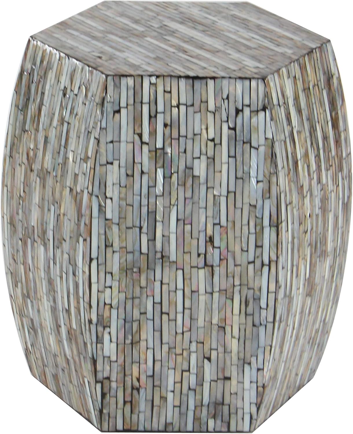 Deco 79 49096 Wood Inlay Accent Table: Home & Kitchen