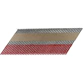 DEWALT Framing Nails – Paper Tape, 30°, Smooth Shank, Galvanized, Offset Round Head, 3-1/4 X .131, 2000 Per Pack (DPT-12D131GFH