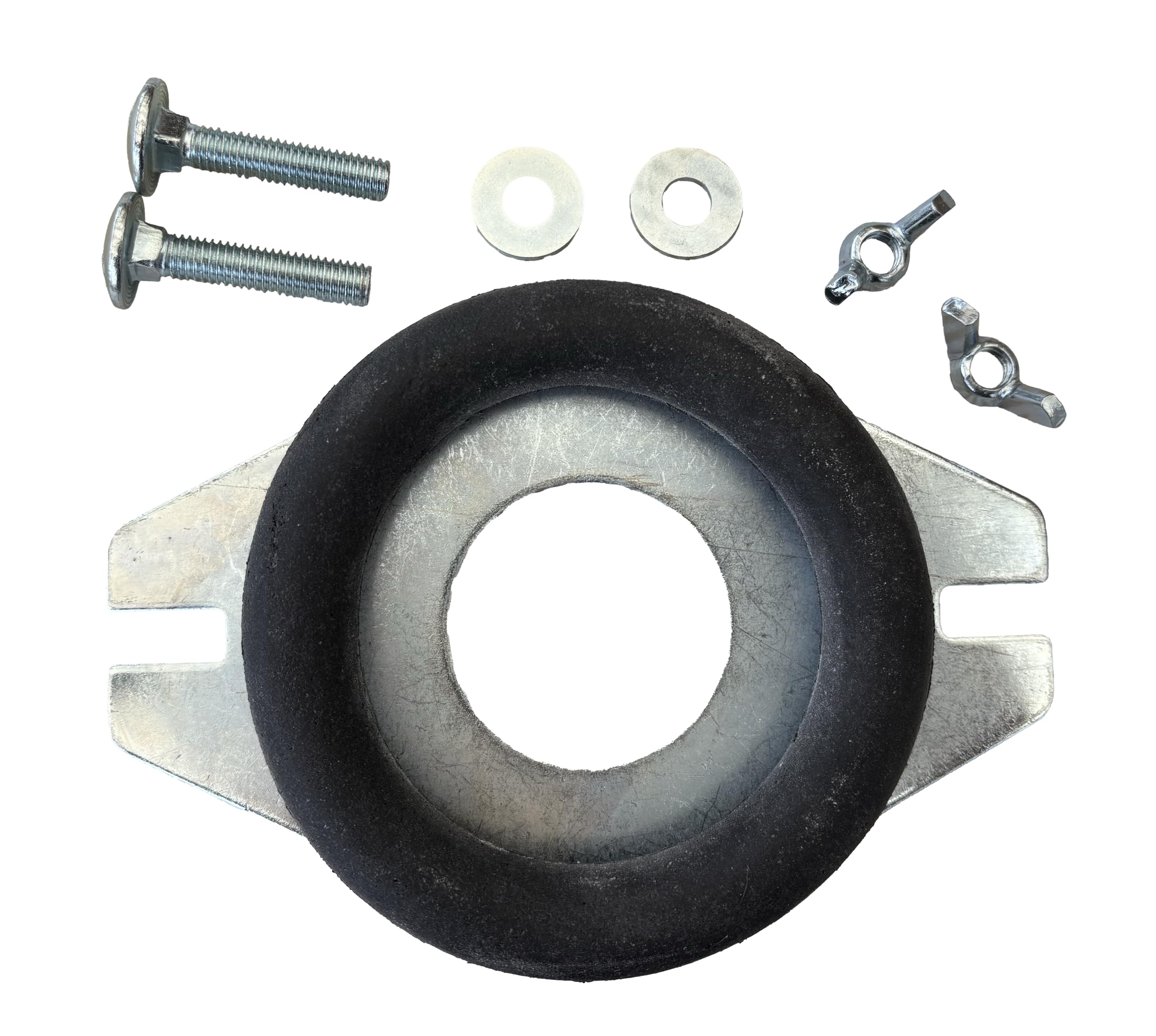 PlumbEZ Ideal Close Coupling Kit for Close Coupled Toilets | Includes Bolt & Donut Gasket Plate Toilet Fixing Kit | Toilet Cistern Flush Parts for Efficient Toilet Cistern Maintenance and Repair