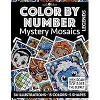 Color by Number: 80's Vibes | Black Background Edition | Mystery