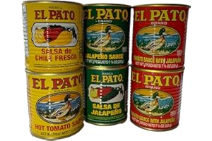 El Pato Assorted Sauce Pack! 2 Each All 3 Flavors Included! Now Your Meal Tastes Authentic!