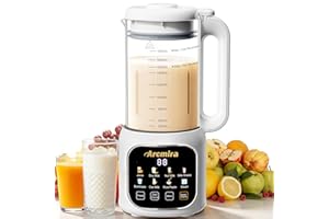 Arcmira 8-in-1 Automatic Nut Milk Maker, 10 Blades 68oz