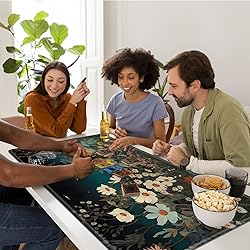 Tabletop Card Playmat with Stitched Edges, 24 x 14