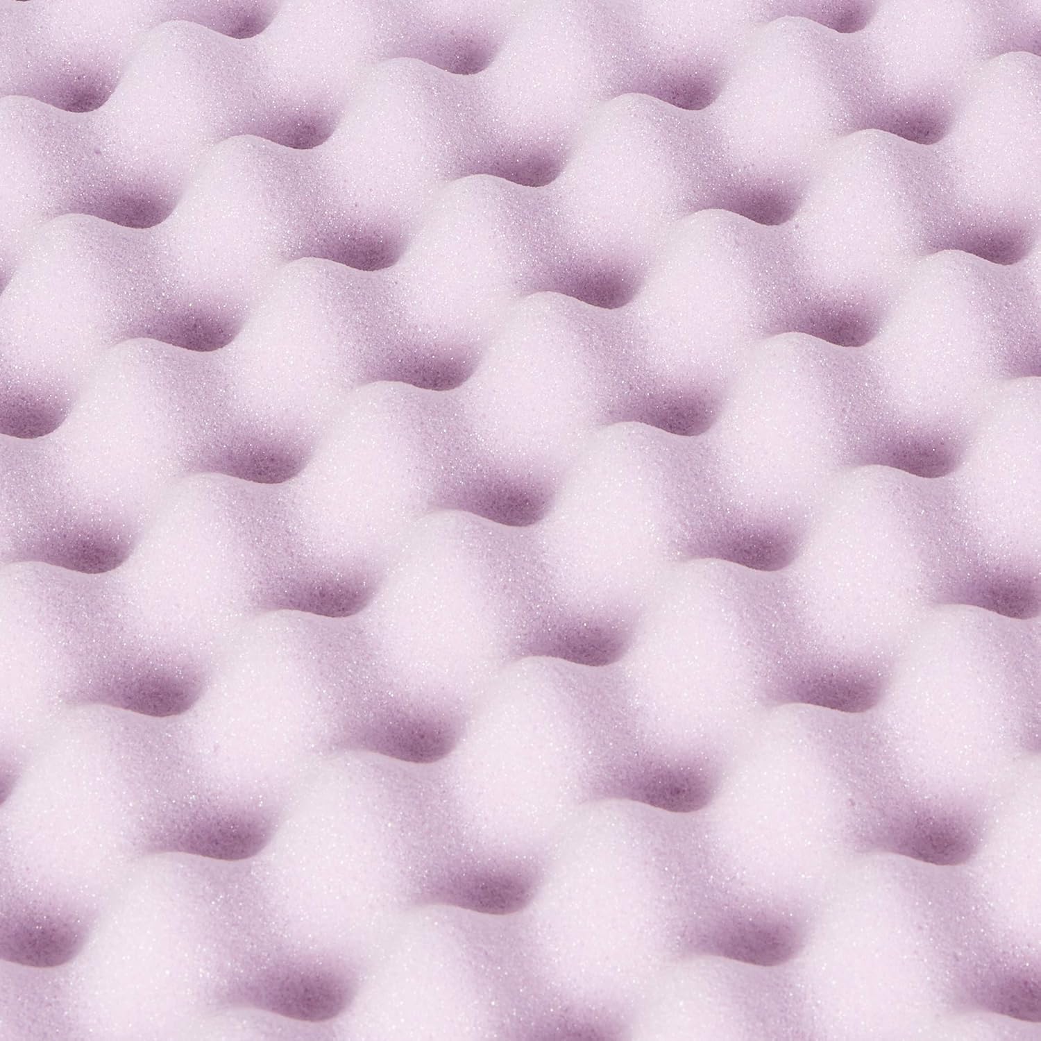 Best Price Mattress 3 Inch Egg Crate Memory Foam Topper, Mattress Pad with Soothing Lavender Infusion, CertiPUR-US Certified, Queen: Furniture & Decor
