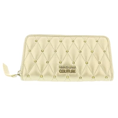 Versace Gold Quilted Continental Zip Wallet for Jamaica Ubuy