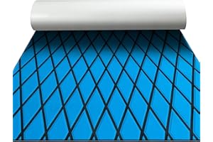 Fullfire Boat Flooring - EVA Foam Boat Decking - Marine Mat Boat Carpet Sheet Self-Adhesive Flooring Material, for Motorboat Yacht Kayak RV