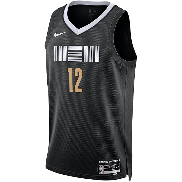 バスケットボール NIKE - Men&#39;s Nike Black Memphis Grizzlies 2020 Grizzlies Icon Edition 2020 Men's Nike NBA Authentic Jersey