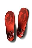 Sole Unisex Softec Regular Insole,Red/Grey,Men's