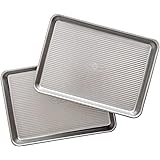 USA Pan Nonstick Quarter Sheet Pan, Set of 2