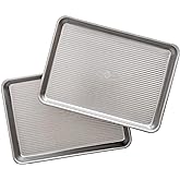 USA Pan Nonstick Quarter Sheet Pan, Set of 2