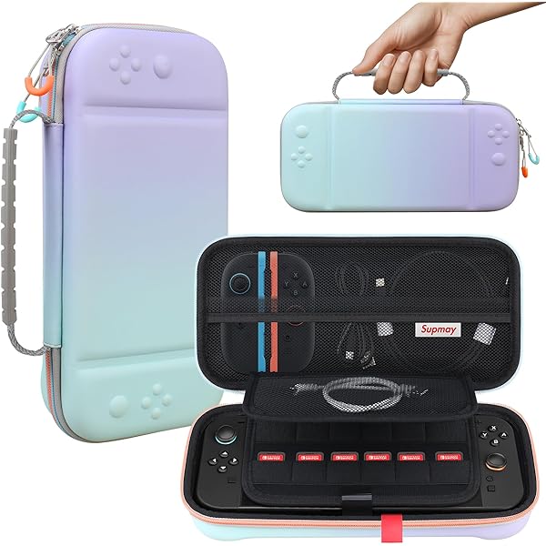 Amazon.com: WISHAVEN Carrying Case for Nintendo Switch/Switch OLED Amazon.com: WISHAVEN Carrying Case for Nintendo Switch/Switch OLED