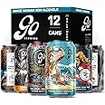 Go Brewing - 12 Mixed Pack - Non-Alcoholic Craft Brew - Small Batch Brew - Classic Ingredients - Non Alcoholic Assorted Variety Pack - Low-Calorie, NA Brew - Ideal for Any Occasion (12 oz, 12 Pack)