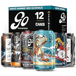 Go Brewing - 12 Mixed Pack - Non-Alcoholic Craft