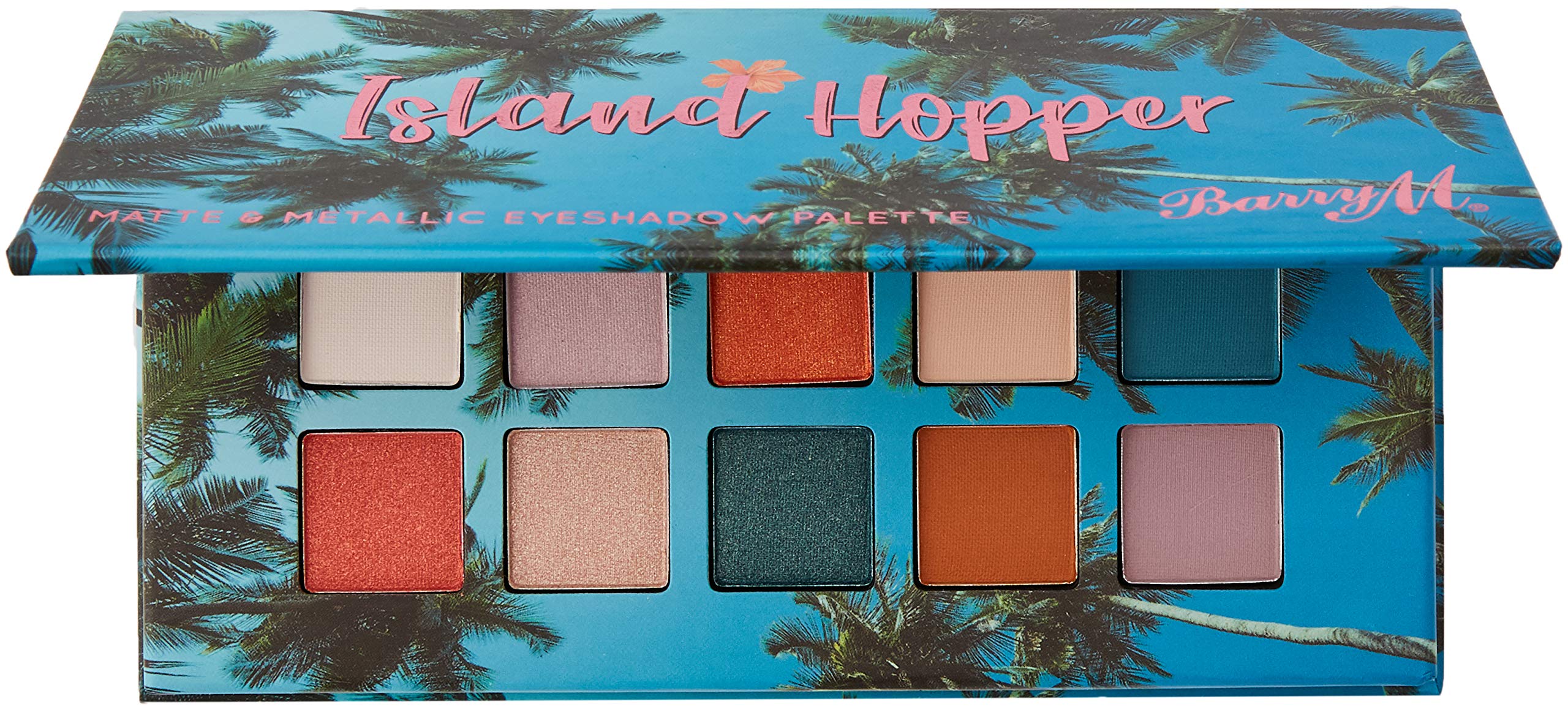 Barry M Cosmetics Island Hopper Eyeshadow Palette 8