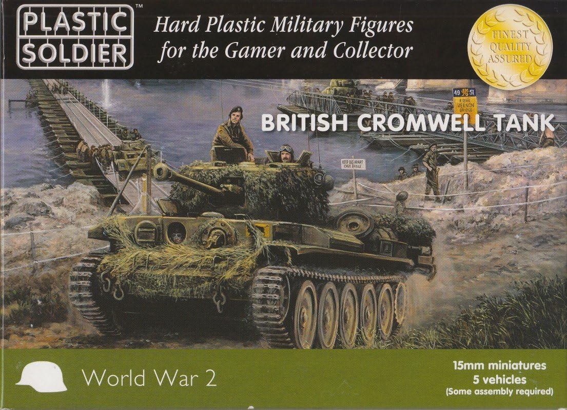 Plastic Soldier 15mm British Cromwell Tank # WW2V15022