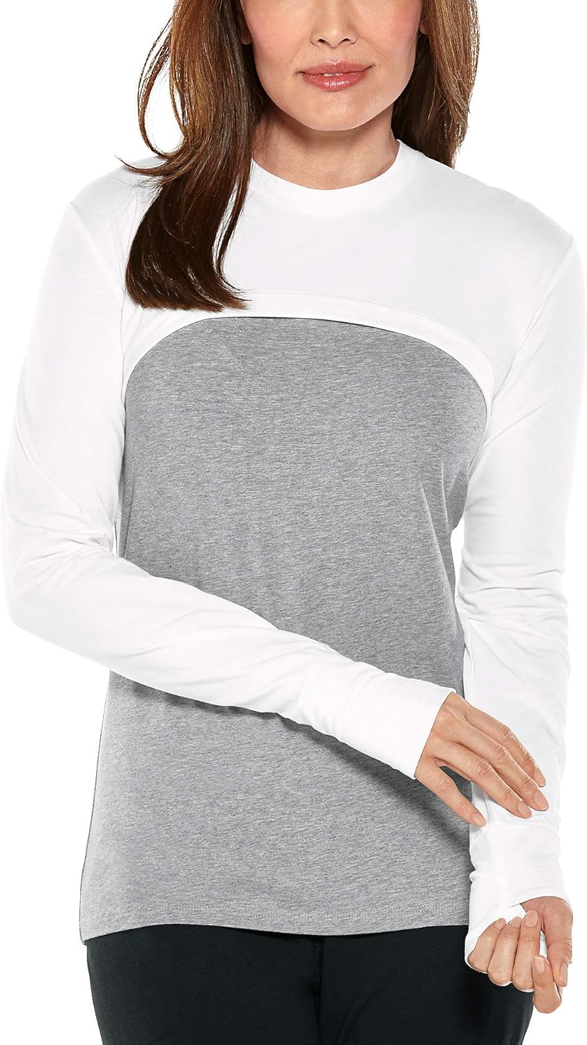 Coolibar UPF 50+ Women's Luna Pullover Shrug Sun Protective Amazon