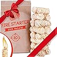 Zorestar Fire Starters XXL 30 pc - Eco firelighters for Indoor and Outdoor Use, Compatible with Solo Stove, Green Egg and Oth