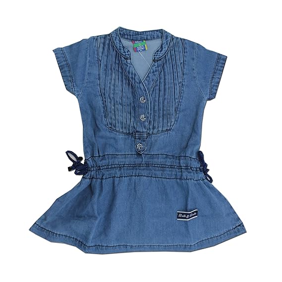 denim frock for kids