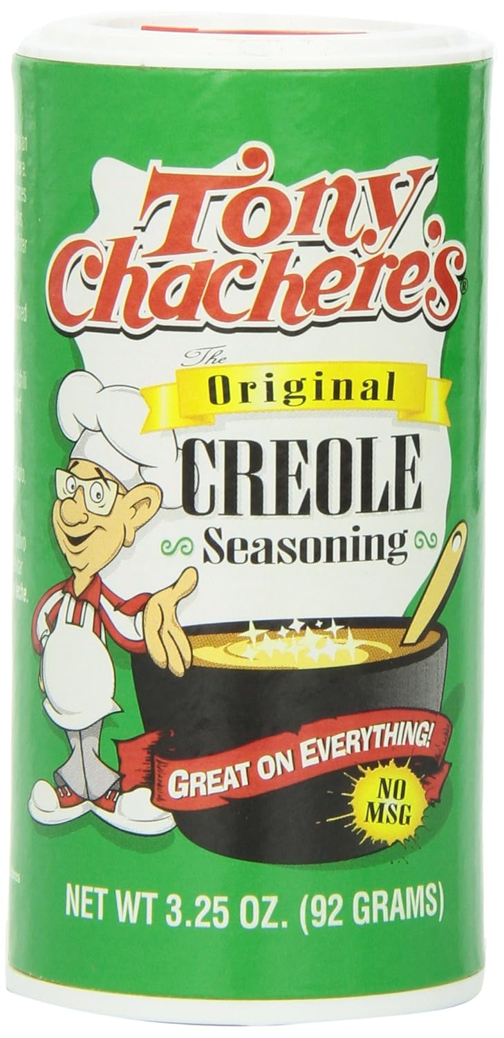 Tony Chachere's Seasoning Creole, 3.25Ounce (Pack of 12
