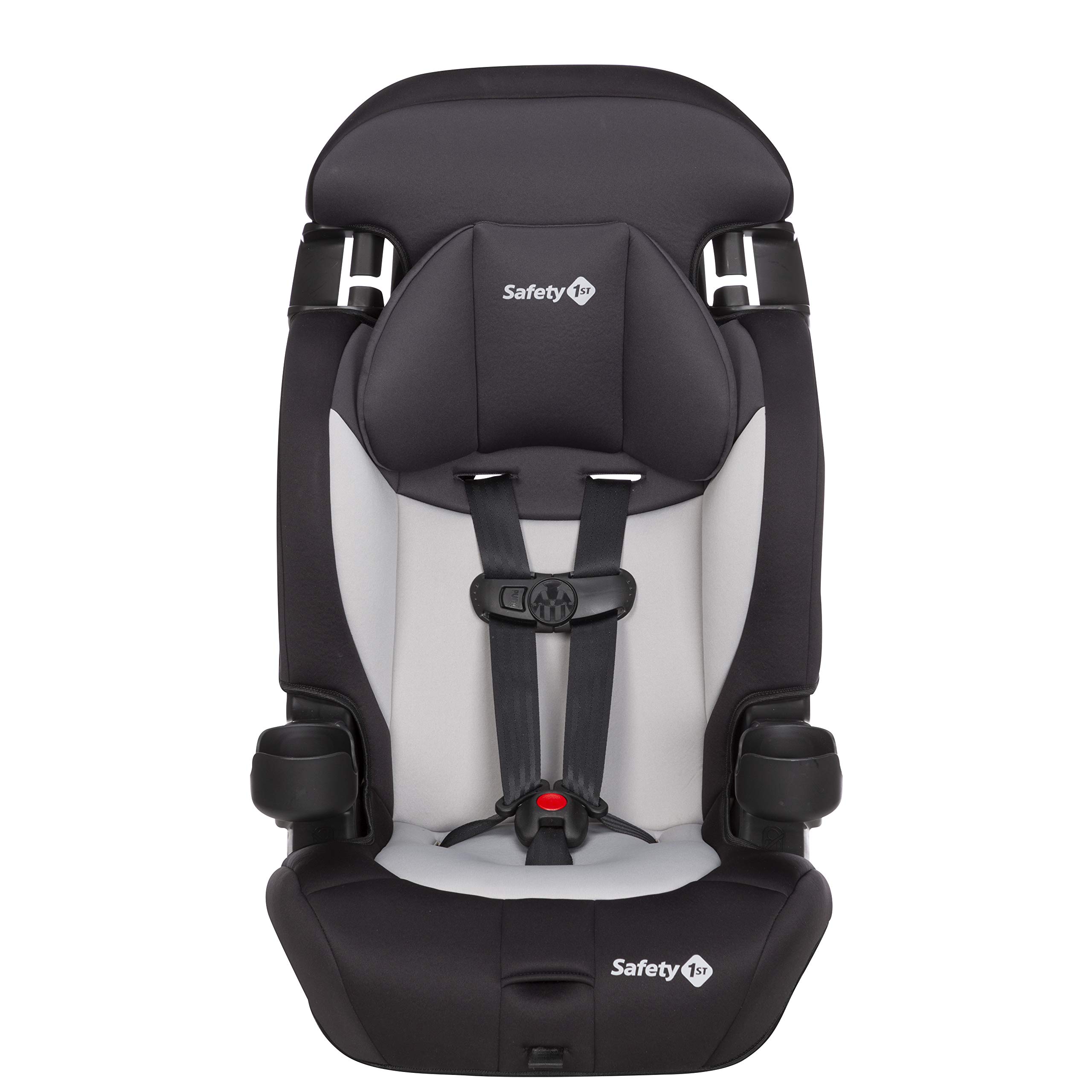 Safety 1st Grand 2-in-1 Booster Car Seat, Converts from High Back to Belt-Positioning Booster, High Back Seat for Kids 40-65, and Belt-Positioning 40-100 Pounds, Black Sparrow