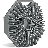 Sud Scrub® Antimicrobial Silicone Body Scrubber, Exfoliating Body Scrubber for Sensitive Skin, Eco Friendly Shower Scrubber for Body, Silicone Body Brush for Showering, Charcoal