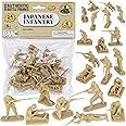 BMC CTS WW2 Japanese Plastic Army Men - 24pc Tan Imperial Japan Soldier Figures