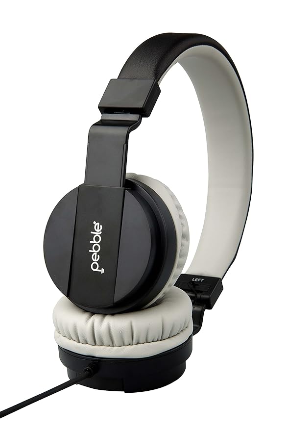 Buy Pebble Echo Stereo Headphone Black Premium Headphone, Enhanced