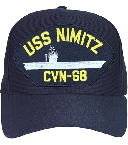 Armed Forces Depot USS Enterprise CVN-65 Baseball Cap, Navy Blue
