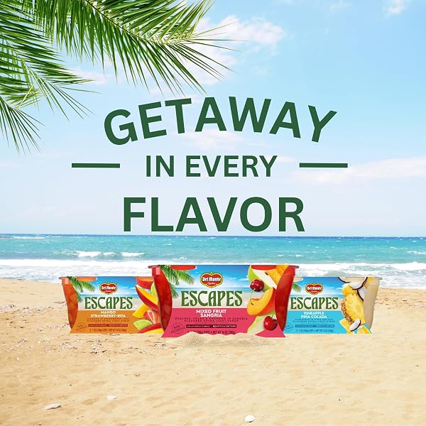 DEL MONTE ESCAPES MANGO STRAWBERRY – RITA 2-7 OZ CUP
