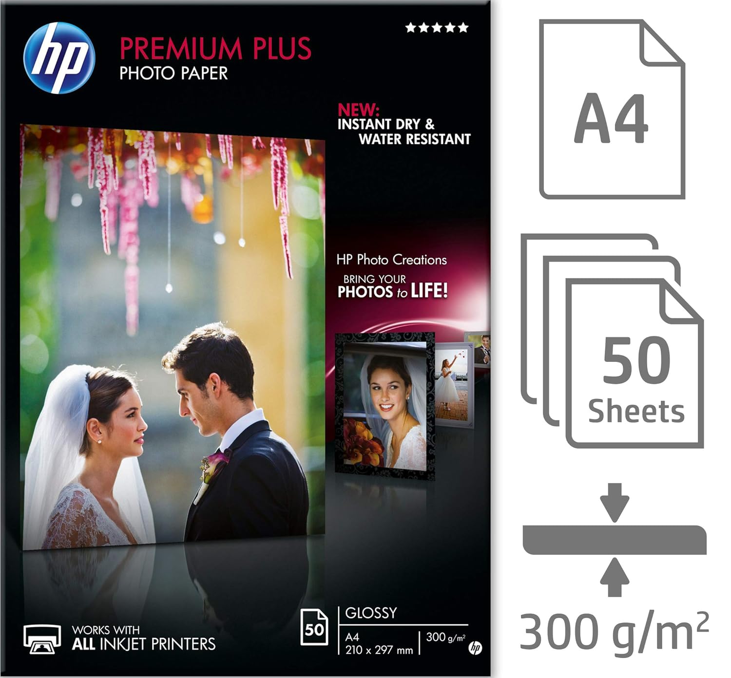hp a4 glossy photo paper