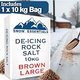 Laeto White Rock Salt 25kg De-Icing Ice Melt for Paths Drives & Snow view 2