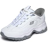 Skechers Men's Afterburn E'lite Grill Corporal Hands Free Slip-in | Hands Free Slip-ins, Air-Cooled Memory Foam, Leather Upper, Bungee Lace, No Tie Fit, Heel Pillow