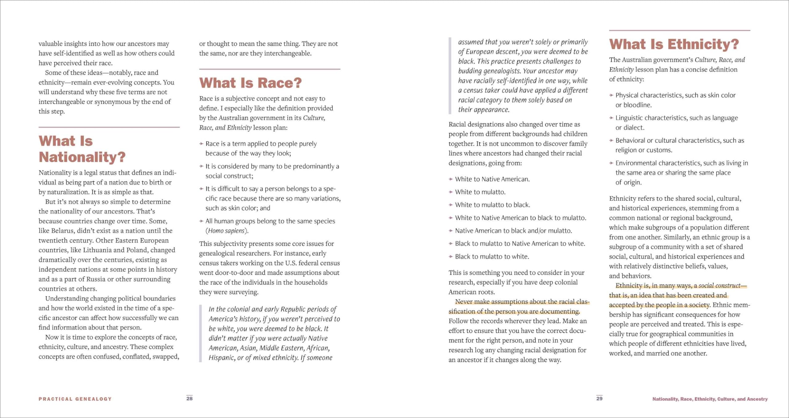 Practical Genealogy: 50 Simple Steps to Research Your Diverse Family History
