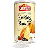 Gefen Baking Powder, 8oz Resealable Container, Gluten Free, Aluminum Free, Cornstarch Free