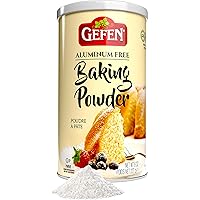 Gefen Baking Powder, 8oz Resealable Container, Gluten Free, Aluminum Free, Cornstarch Free