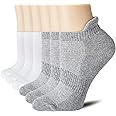 CS CELERSPORT 6 Pairs Ankle Athletic Running Socks Low Cut Sports Tab Socks for Men and Women
