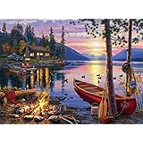 Buffalo Games - Darrell Bush - Canoe Lake - 1000 Piece Jigsaw Puzzle