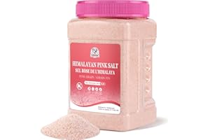 52USA Himalayan Pink Salt Fine, Fine Ground Table and Cooking Salt, 80oz (5 Pound), 100% Real, Pure, Unrefined Himalayan Pink Salt, 80+ Minerals and Electrolytes, Pink Himalayan Sea Salt, Kosher Salt