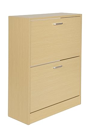 Schuhschrank Massivholz Eiche