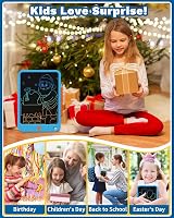 TEKFUN 10inch LCD Writing Tablet Colorful Doodle Board Blue Kids Toy view 6