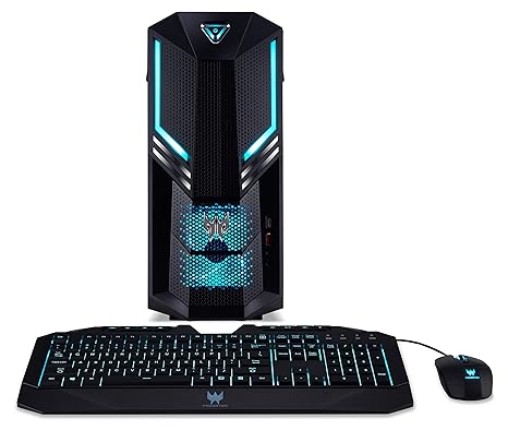 Acer Predator Orion 3000 (PO3-600) Desktop PC (Intel Core i7-8700, 16GB RAM, 1000GB HDD, 128GB SSD, NVIDIA GeForce GTX 1060, 