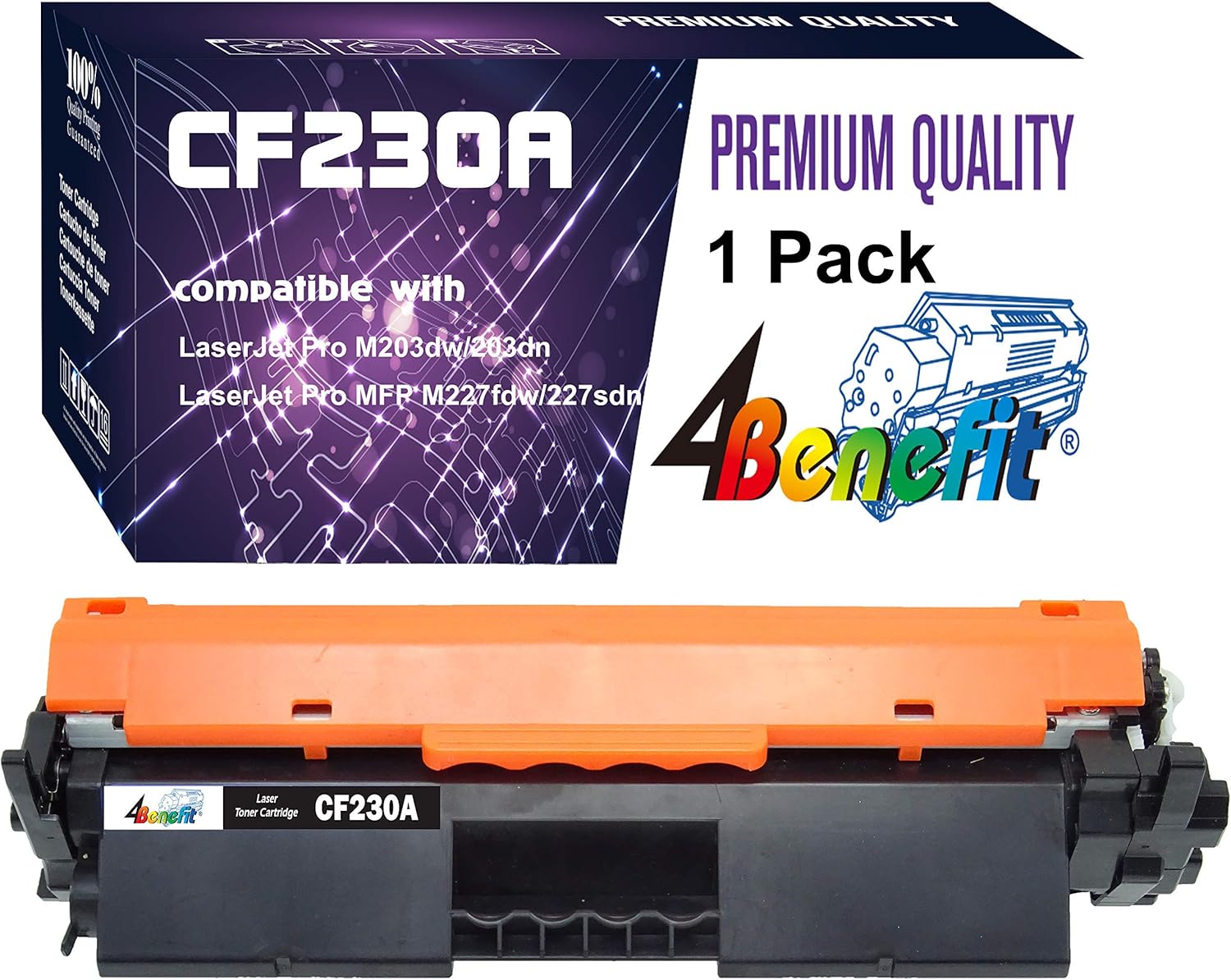 hp 30a toner compatible printers