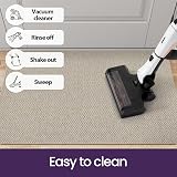 DEXI Indoor Door Mat 44 x 76 cm Non Slip Backing Beige Low Profile Dirt Trapper view 6