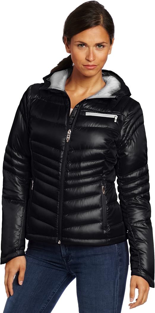 black womens spyder jacket